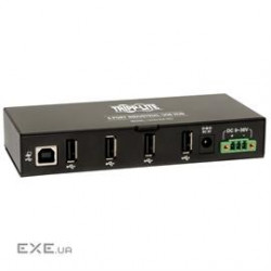 Tripp-Lite Accessory U223-004-IND 4Port Industrial-Grade USB2.0 Hub 15kV ESD Retail