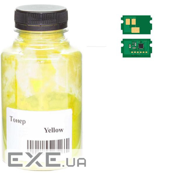 Тонер Kyocera TK-5240, 90г Yellow +chip AHK (3203563)