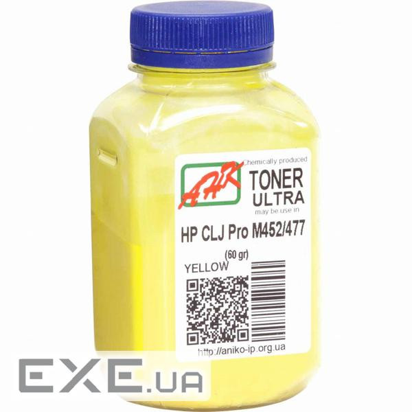 Тонер HP CLJ Pro M452/477, 60г Yellow AHK (3202783)