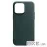 Чохол-накладка Armorstandart Fake Leather для Apple iPhone 14 Pro Max Shirt Green (ARM64402)