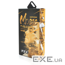 Навушники PZX H-32 White, iphone 6/ 7/ 8