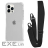 Чохол WAVE Clear Case with Strap iPhone 13 Pro Max black (57011 black)