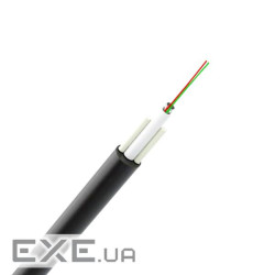 ВО кабель, діелектричний, для підвісу, монотуб, 12Е9/125, G.652D,PE, 1 кН, (ОКТ-Д(1,0)П-12Е1) 1)
