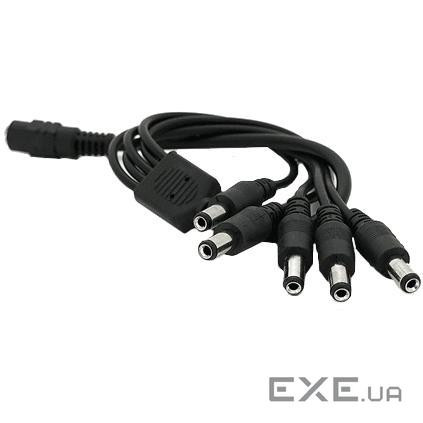 Дільник живлення Voltronic DC-F=>5xDC-M (D 5,5x2,5мм) 40см