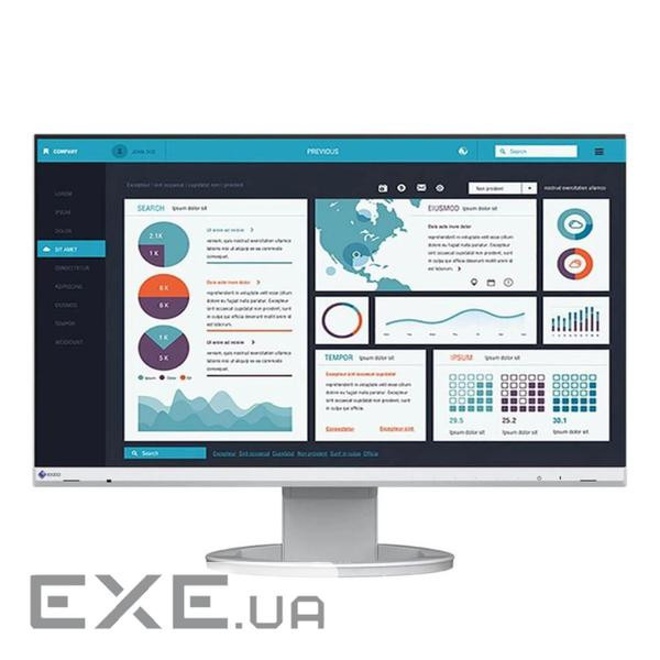 Монітор EIZO FlexScan EV2490 White (EV2490-WT)