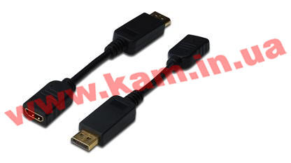Адаптер DIGITUS DisplayPort to HDMI (DB-340400-001-S)