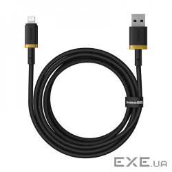 Кабель Baseus Dura Series Fast Charging Lightning 2.4A (1m) gold/black (P10377801U01-00)