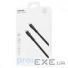 Кабель Proove Eternal Type-C to Type-C 60W (2m) black (CCET60002221)