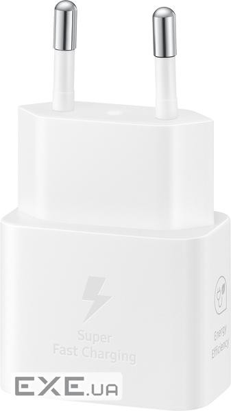 Зарядний пристрій Samsung 25W Power Adapter (w/o cable) White (EP-T2510NWEGEU)
