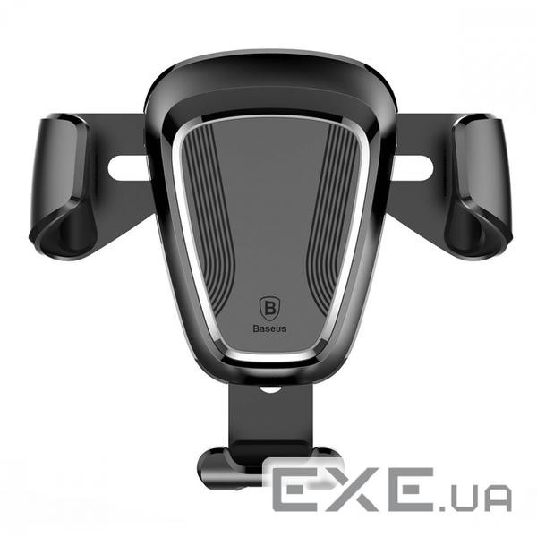 Тримач для мобільного Baseus Gravity Car Mount Black (SUYL-01)