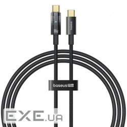 Кабель Baseus Explorer Series Auto Power-Off Type-C to Type-C 100W (2m) black (P10319704111-00)
