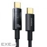 Кабель Baseus Explorer Series Auto Power-Off Type-C to Type-C 100W (2m) black (P10319704111-00)