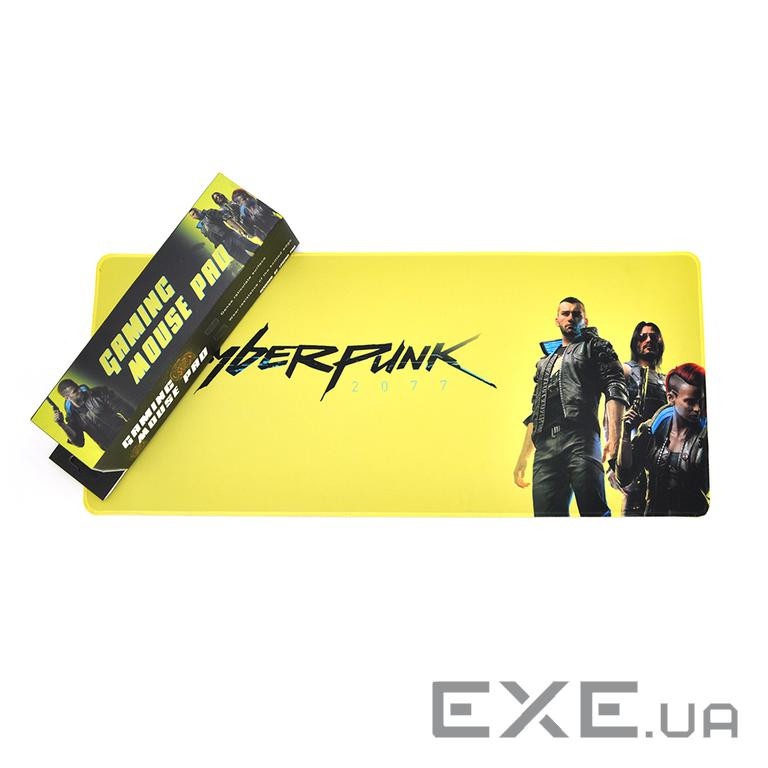 Коврик 300*700 тканинний Cyberpunk Label з боковою прошивкою, товщина 3 мм. (YT-KCkLl / 300*700)