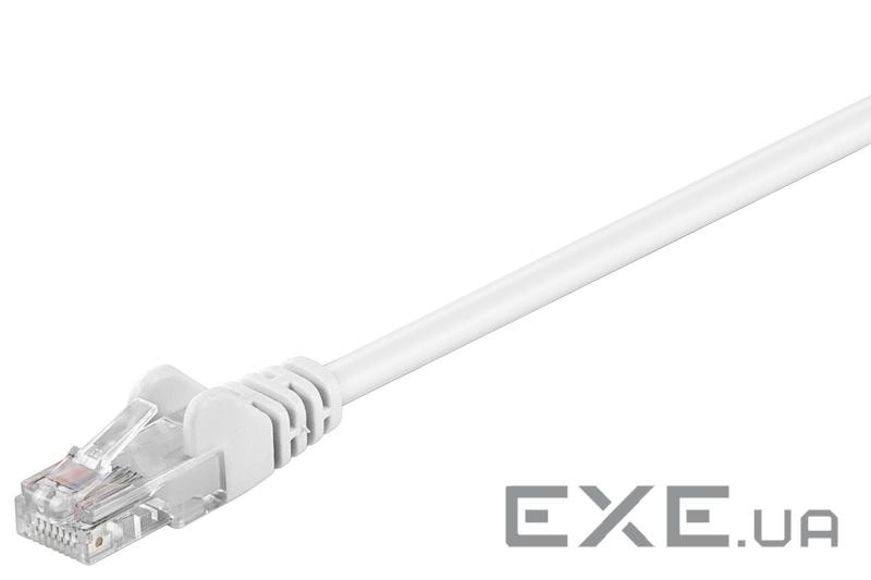 Патч-корд неекранований RJ45 UTP6 1.5m,patch AWG24 D=5.8mm Gold Protect,білий (75.09.5598-10) (75.09.5598-10)