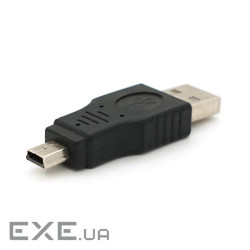 Перехідник USB1.1(F) => miniUSB(M), Black, Пакет (02410) (02410)