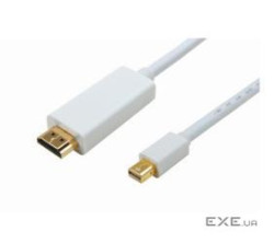 Кабель монітора-адаптер Gutbay DisplayPort mini-HDMI M/M 2.0m, D=5.0mm Gold (78.01.2831-100)