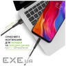 Дата кабель USB 2.0 AM to USB-C 2.0m CBFLEXT2 Black Intaleo (1283126521423)
