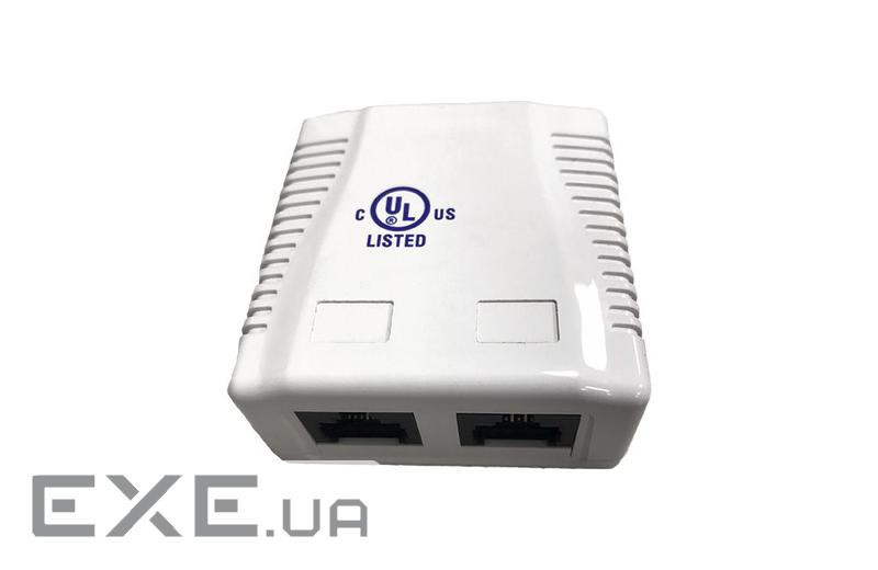 Розетка зовнішнього монтажу OK-net 5е UTP, 2 порт (OK-FP106) (OK-FP106)