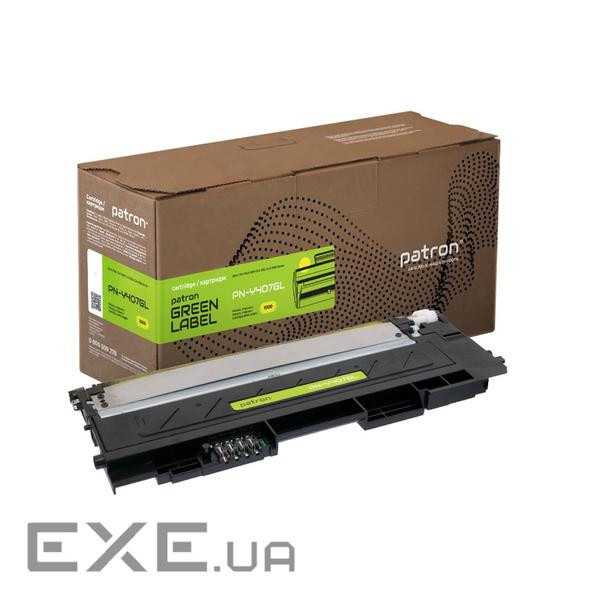 Тонер-картридж Patron SamsungCLT-407S yellow Green Label (PN-Y407GL)