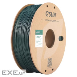 Пластик для 3D-принтера eSUN EABS-CF 1,75mm 1kg DARK GREEN (EABS-CF-P175AG1)