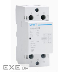 Контактор CHNT NCH8-40 / 02 220V,40А, 7.5kW, 1NC, на DIN-рейку, 85*65,5*36мм