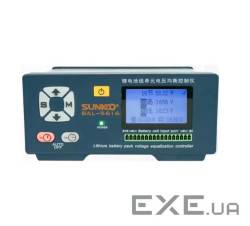 Балансир активний Sunkko BAL-5616 16S Lifepo4, Li-ion 2-16S, 5A, індикатор LCD, 3.7-4.2 / 32 / 3.6V,