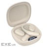 Навушники Choetech Open-ear з LED дисплеєм Beige (BH-T25-SK)