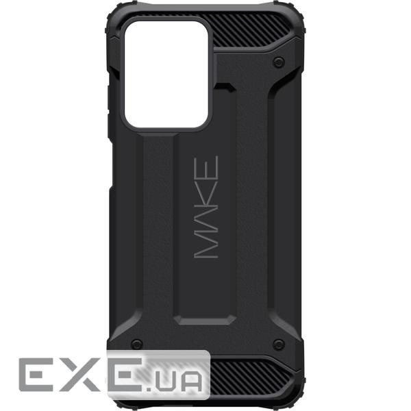 Чохол для мобільного телефону MAKE Xiaomi Redmi Note 12 Pro Panzer Black (MCN-XRN12PBK)
