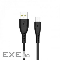 Кабель SkyDolphin S08V USB - microUSB 1м , Black (USB-000565)