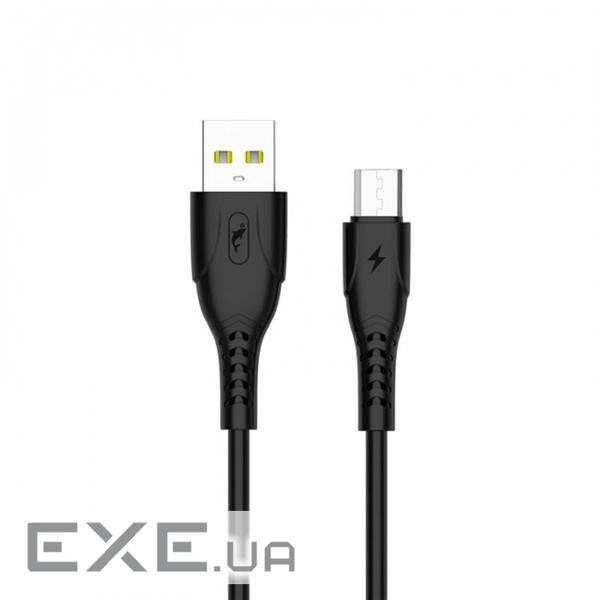 Кабель SkyDolphin S08V USB - microUSB 1м , Black (USB-000565)