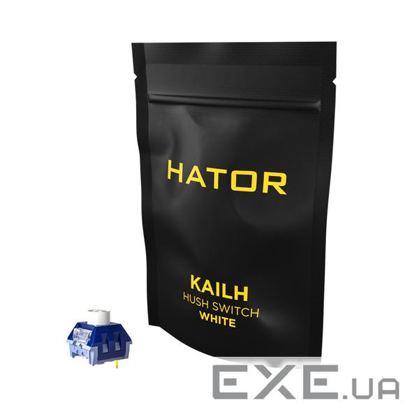 Комплект HATOR Hotswap Switch Kailh Hush White (HTS-107)