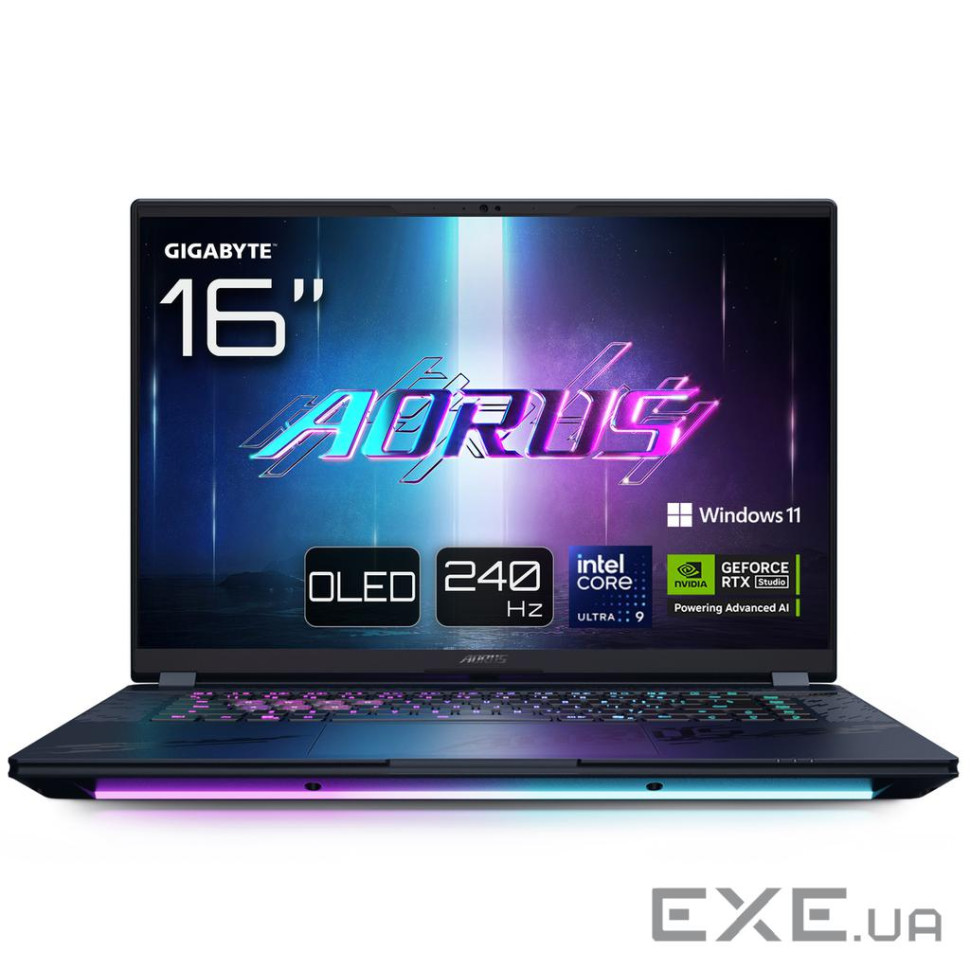 Ноутбук GIGABYTE Aorus Master 16 BZH (BZHC6UAE65SP)