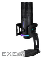 Мікрофон Streamplify MIC PRO-192-RGB-ST, чорний (SPMC-MP3C327.11)