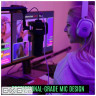 Мікрофон Streamplify MIC PRO-192-RGB-ST, чорний (SPMC-MP3C327.11)