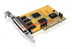 Converter 4-port PCI card RS-232 Plug and Play functionality, ATEN. (IC-104S)