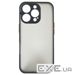 Чохол-накладка Dengos Matt для Apple iPhone 16 Pro Black (DG-TPU-MATT-150)