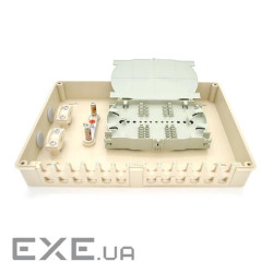 PON-box Merlion ML-OP-F402A-24C до 24 зварних з&apos,єднань, SC Simplex adaptor , SC Simplex adaptor