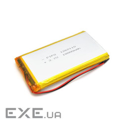 Літій-полімерний акумулятор 12*60*110mm (Li-ion 3.7В 10000мА&middot,год) (1260110) ) (1260110)