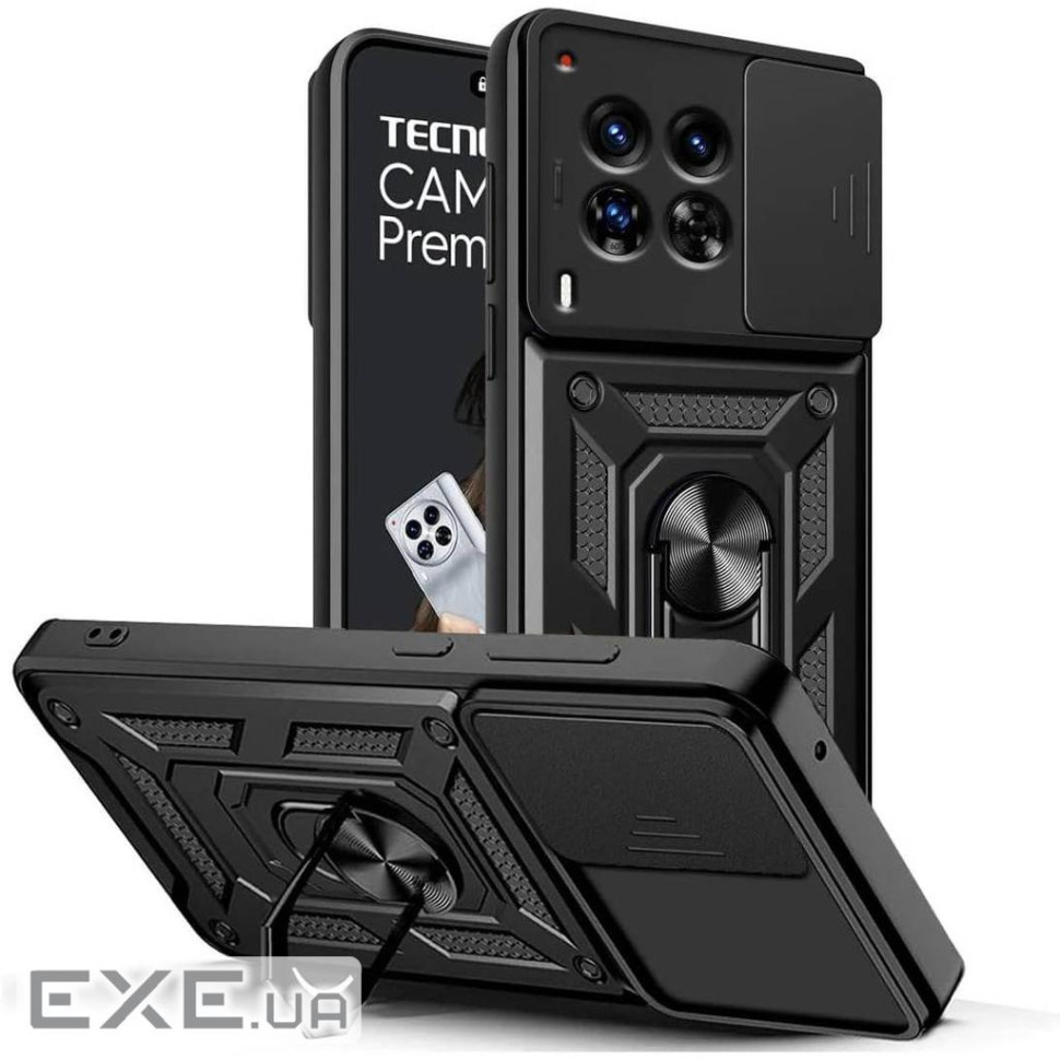 Чeхол-накладка BeCover Military для Tecno Camon 30 (CL6) Black (712170)