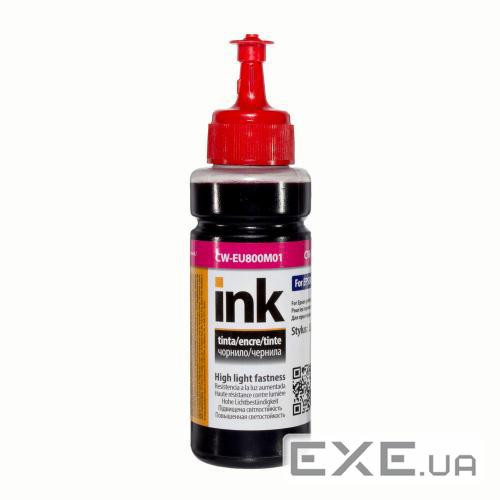 Чорнило ColorWay Epson L800 Magenta EU800M (CW-EU800M01)