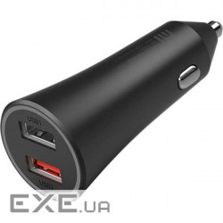 Автомобільний зарядний пристрій XIAOMI Mi Car Fast Charger 37W QC3.0 Black