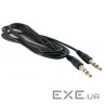 Кабель мультимедійний 3.5mm M to 3.5mm M 1.5m Extradigital (KBA1681)