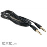 Кабель мультимедійний 3.5mm M to 3.5mm M 1.5m Extradigital (KBA1681)