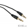 Кабель мультимедійний 3.5mm M to 3.5mm M 1.5m Extradigital (KBA1681)