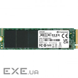 SSD диск TRANSCEND MTE115S 250GB M.2 NVMe (TS250GMTE115S)