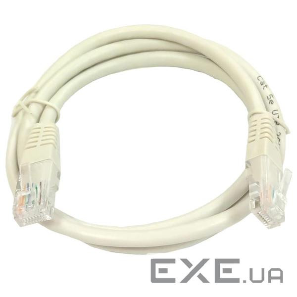 UTP, 15 м, кат. 5e, сірий Kingda Патч-корд