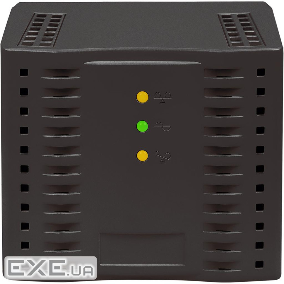 Стабілізатор напруги Defender AVR Premium 1500 600 Вт, 4 розетки, чорний (99060)