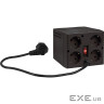 Стабілізатор напруги Defender AVR Premium 1500 600 Вт, 4 розетки, чорний (99060)