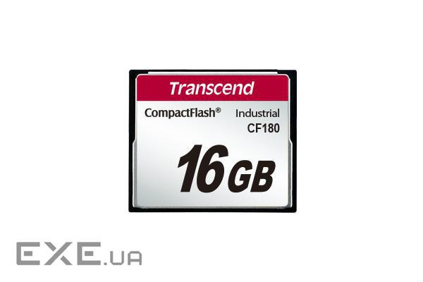 TS16GCF180I - Transcend 16GB CF Card,SLC mode,WD-15,Wide Temp