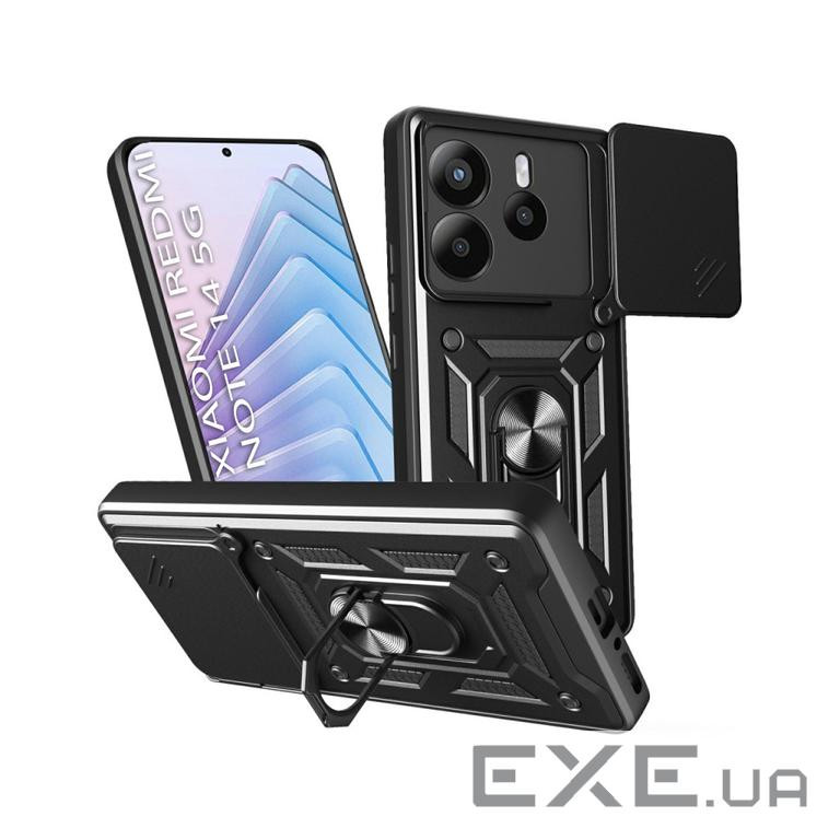 Чохол для мобільного телефону BeCover Military Xiaomi Redmi Note 14 5G Black (712867)